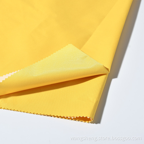 240T Tusslon jacquard goose yellow fabric